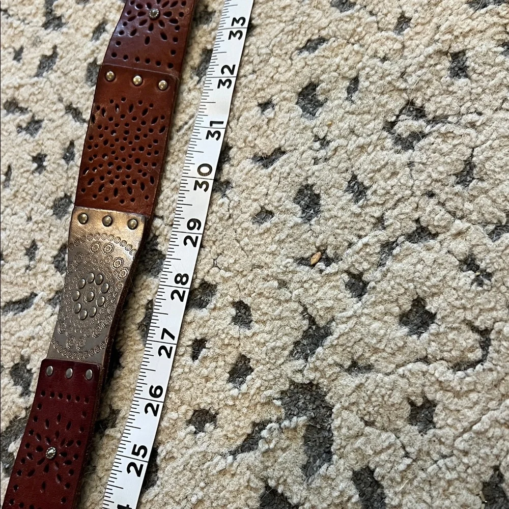 Ladies‎  Brown Leather Belt